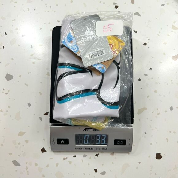 Disney Store Mickey Mouse Peace Sign Rash Guard UPF 50+ Kids Size 5/6 - Picture 5 of 5